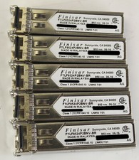 Lot of 5 Finisar FTLF8524P2BNV-BR Class 1 850nm 4Gb SFP Transceiver Module picture