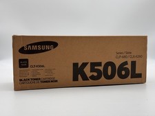 Genuine Samsung CLT-K506L Black Toner Cartridge for CLP-680 CLX-6260 OEM picture