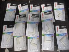 13 pack Legrand Wall Mount Flat Elbow CordMate Cover Plastic Ivory C6 NEW picture