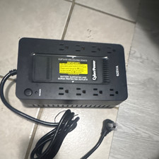 CyberPower XC625 UPS Battery Backup 625VA/360W 8-Outlets 890J Black picture