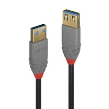 Lindy 36761 1m USB 3.2 Type A Extension Cable 5Gbps picture