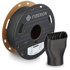 Fiberon PA6CF20 Filament Black 1.75mm 0.5KG Carbon Fiber Nylon Heat Resist picture