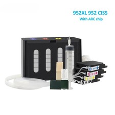 95U 952 CISS With ARC Chip For HP 7740 8710 8715 8720 8730 8740 8210 8216 8725 picture