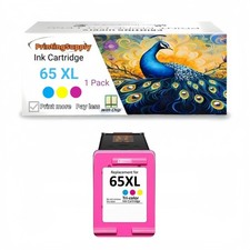  High-Yield Color Ink For HP 65XL 65 Envy 5010 5020 5030 5055 DeskJet 3720 3750 picture