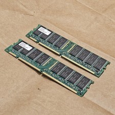 2x128MB Hyundai HYM7V631601 BTFG-75 BA-A PC133U 133MHZ CL3 168-Pin RAM picture