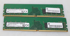 Lot 2x 8GB (16GB) Micron MTA8ATF1G64AZ-2G6E1 2666MHz DDR4 UDIMM Memory picture