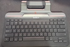 Lot of 4 Belkin Secure Wired Tablet Keyboard w/Stand for iPad & Lightn Connector picture
