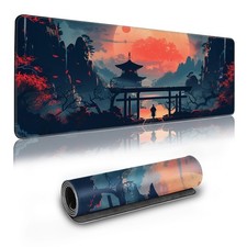 Extended Gaming Mouse Pad Anime Large Desk Pad with Non-Slip Base Full Keyboa... picture