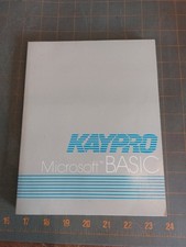 Kaypro Microsoft Basic User's Guide Manual picture