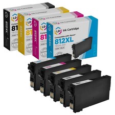 LD Ink Cartridge Replacements for Epson 812XL T812XL High Yield picture