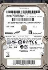 Seagate ST1000LM024 P/N: HN-M101MBB/A1 Samsung 1TB 655-1789B picture