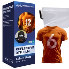 Wholesale 13in Reflective Colorful DTF Film Roll,Cold Peel for DTF Printing picture
