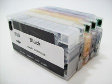 4 Refillable Ink Cartridges Compatible for HP 950/XL HP 951 Non-OEM 8600 8610 picture