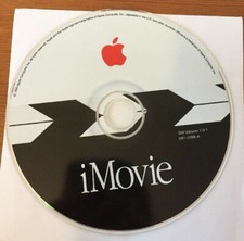 Vintage 1999 iMovie 1 1.0.1 Mac Macintosh Video Editing Software Install CD Disc picture