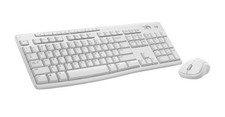 Logitech MK270 Wireless Keyboard & Mouse Combo Off White Full Size Plug & Play picture