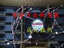 SUNON KDE1207PKV1 7020 DC12V 1.4W 7CM 3-Wire Projector Cooling Fan picture