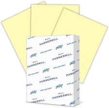 High-Brightness 20 lb Smooth Canary Printer Paper - Perfect for Any Project picture