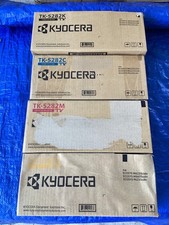NEW Lot of 4, Genuine Kyocera TK-5282K/C/M/Y Toner Cartridge picture