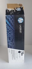 HP 78A Black Laser Jet Toner Print Cartridge CE278A Genuine OEM 