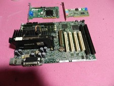 GATEWAY 691172-308 MOTHERBOARD w/ PII266/192mb RAM/RIVA TNT2 AGP/SB PCI combo picture