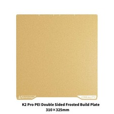 Creality K2 Pro PEI Double Sided Frosted Build Plate 310x325mm for K2 Pro Print picture