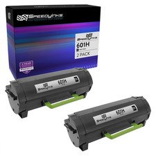 2PK For Lexmark HY Black Toner Cartridge 60F1H00 MX610de MX410 MX511 MX611 MX310 picture