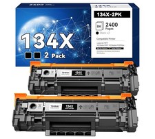 134X Black Toner Cartridges (with Chip) Replacement Compatible picture