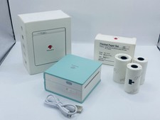 Phomemo M02 Sticker Mini Pocket Printer Portable Thermal + LOT OF PAPER + 3 ROLL picture