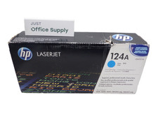 Genuine HP 124A Cyan Q6001A Print Cartridge  DD picture