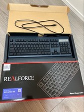 Topre REALFORCE R2S-USV-BK English (US) Layout Full Size Computer Keyboard Used picture