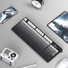 ZIYOULANG M96 Wireless Gaming Membrane keyboard, Gradient Color, PBT, Screen picture