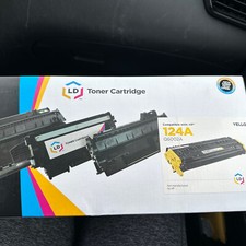 LD Q6002A 124A Yellow Laser Toner Cartridge for HP 1600 2605dn 2605dtn CM1017mfp picture
