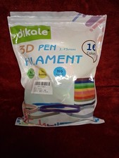 dikale 3D Pen Refills 3D Printer Pen Filament 1.75mm PLA (320 Feet 16 Colors) Bo picture