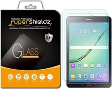 2 Pack Designed for Samsung Galaxy Tab S3 Screen Protector Tempered Glass Anti S picture