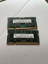 Lot of 2 - Samsung 1GB 2Rx8 PC2-5300S-555-12-E3 M470T2953EZ3-CE6   picture