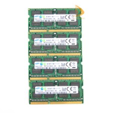 Samsung 32GB 4x 8GB 2RX8 DDR3 1600MHz PC3-12800S 204PIN CL11 SODIMM RAM Memory $ picture