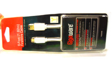 RadioShack GigaWare 4-Pin to 6-Pin 6-Foot FireWire Cable No. 1500006 picture