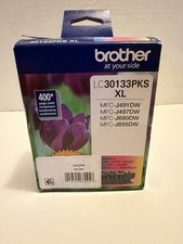 Brother LC30133PKS 400 Page-Yield High-Yield Ink - C/M/Y (3/Pack) New picture