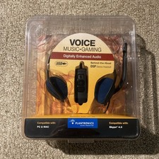 Plantronics Audio 646 DSP Stereo USB Headset Headband Music Gaming New Sealed picture