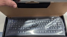 Perixx Wired USB Keyboard — Lot of 2 — Plug & Play — Black – Brand New in Box picture