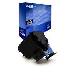 2x Europcart Toner C13S050750 Black Alternative for Epson AL-C-300-DTN ALC300N picture