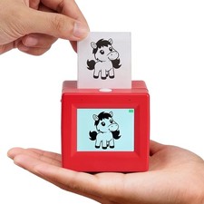 Smart AI Voice Sticker Printer Box, Magic Thermal Sticker Maker with Display,... picture