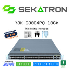 ♻️ Cisco Nexus N3K-C3064PQ-10GX 3064 64-Port 10G Ethernet Switch⚡Fast Ship picture