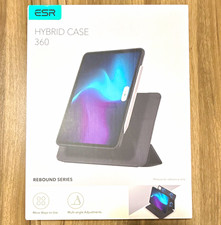 ESR Rebound Hybrid Case 360 Magnetic Detachable Cover Black iPad Air 11/10.9 picture