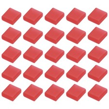 40pcs USB Male Port Silicone Protectors Anti Dust Cap Cover Red picture