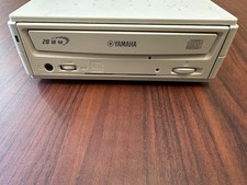 Yamaha CRW3200UX Ext CD RW UNTESTED No Power Cord As Is But Excellent Condition picture