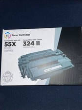 LD Toner Cartridge For HP 55X Canon 324 II Black Sealed High Yield  picture