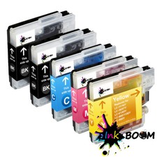 5 Ink Cartridge fits Brother LC61 DCP-J125 MFC-J265w MFC-495CW MFC-J410w picture
