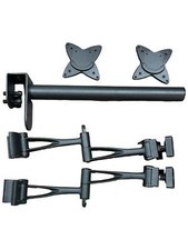Monoprice 3-Way Adjustable Tilting DUAL Desk Mount Bracket picture