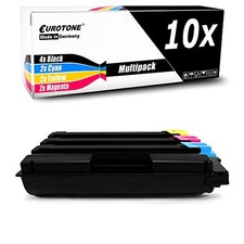 Eurotone 10x Laser Toner Cartridge Mehrfarbig No Kyocera Original et-STD#111 picture